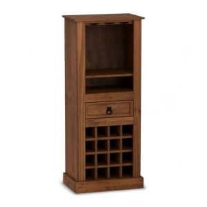 Bar Botellero Línea Mexicana - MEX050 nogal