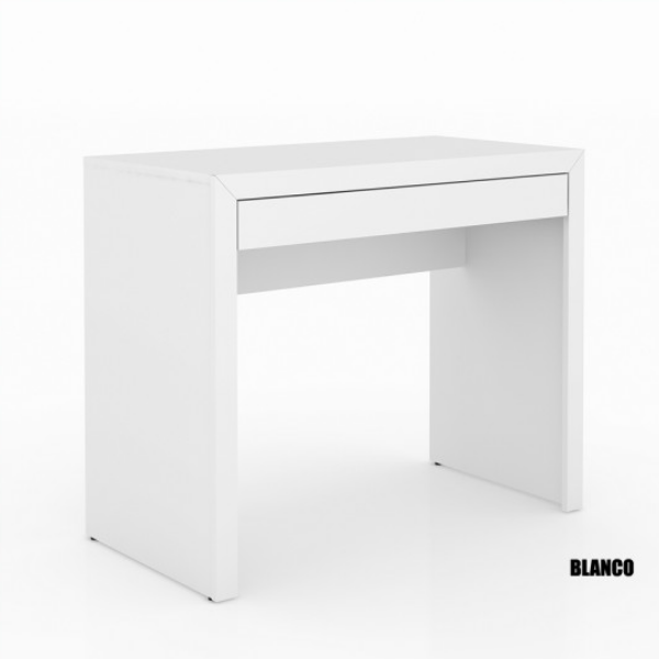 Escritorio Compacto con Cajon 4107 Blanco