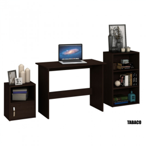 Escritorio + Repisa Alta + Repisa Baja - CE03