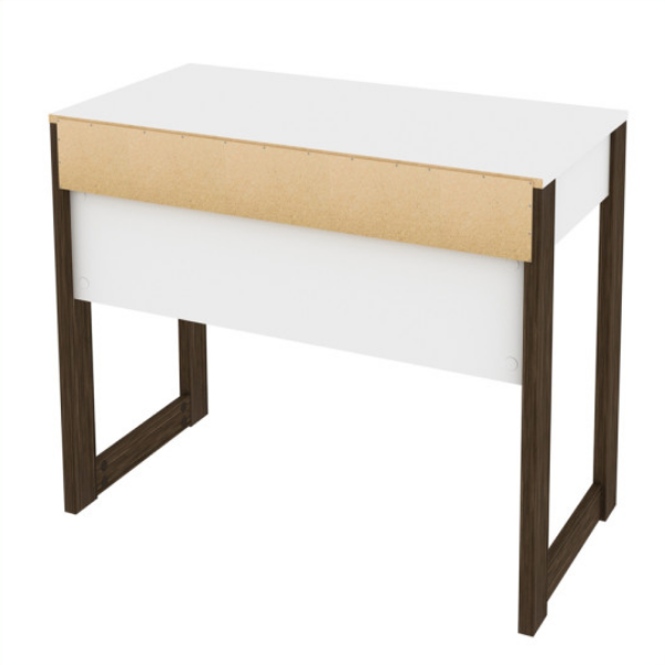 Escritorio con Cajon - 2005 Blanco/Nogal - Imagen 3