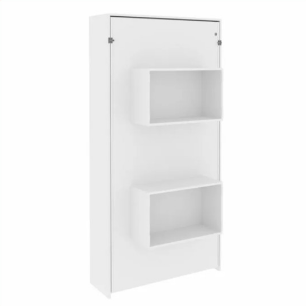 Cama Rebatible de Pared 1 Plaza 8015 Blanco - Imagen 2