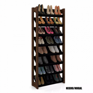 Zapatera Repisa Alta – 1006 Negro Nogal