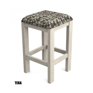 Banco Tapizado en Madera - 02