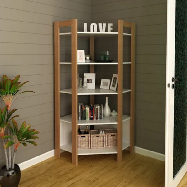 Biblioteca Repisa Esquinera - AZ1020 - Imagen 5