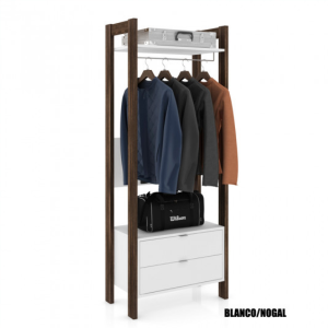 Repisa Abierta Cajones – Blanco Nogal