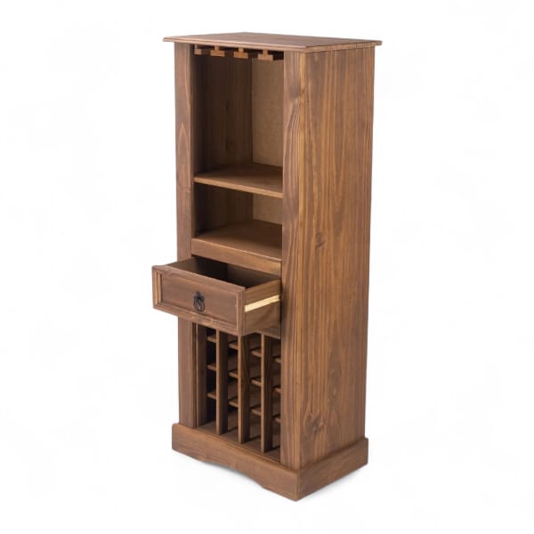 Bar Botellero Línea Mexicana - MEX050 nogal - Imagen 3