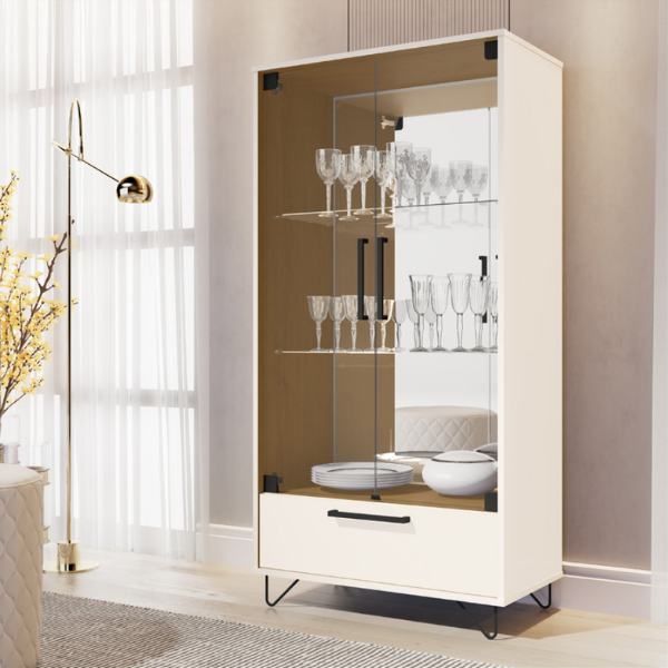 Cristalero Aparador – 4045 Perola Nature - Imagen 2