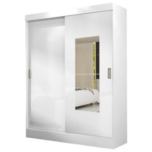 Ropero Cancún 2 Puertas Corredizas Blanco