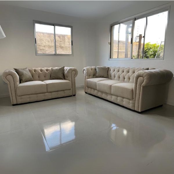 Sofá Chesterfield 2 Cuerpos - Imagen 8