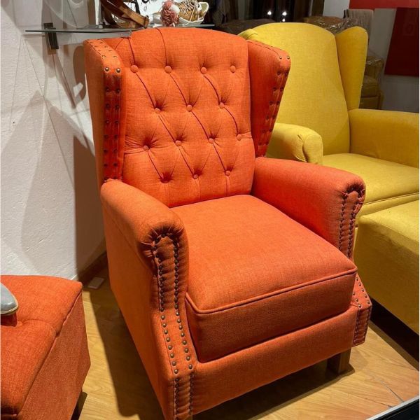 Butaca Bergere Capitone Repele Liquidos - Imagen 3