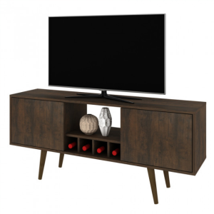 Rack Vintage con Botellero 1461 Rustico