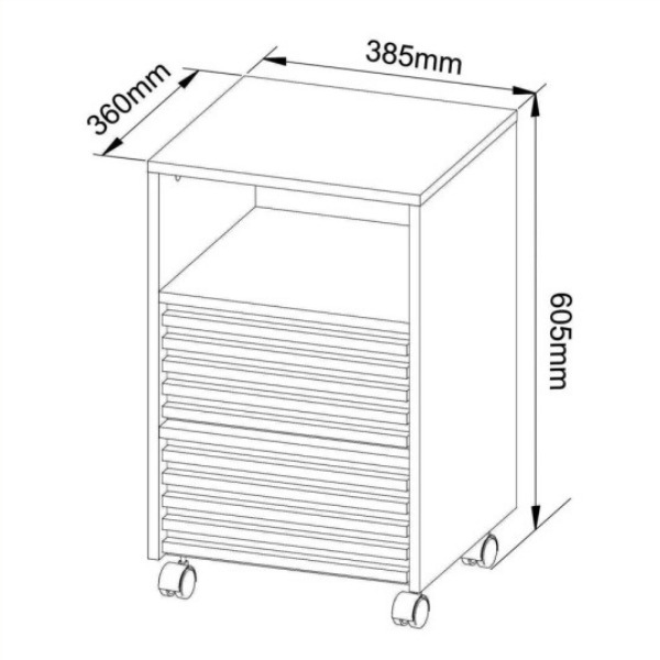 Cajonera Movil - 4175 - Imagen 7