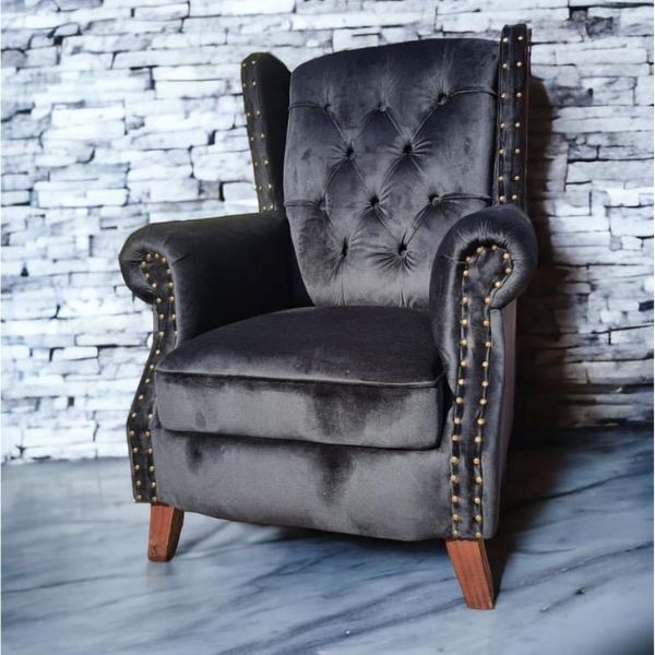 Butaca Bergere Capitone Repele Liquidos - Imagen 6