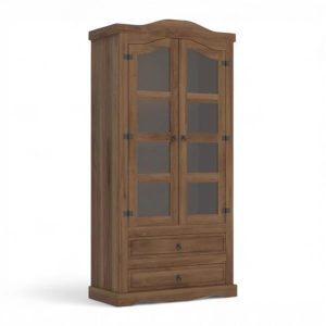 Cristalero 2P+2C Linea Mexicana Mex007 Nogal