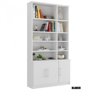 Biblioteca Estantes Puertas - 1280