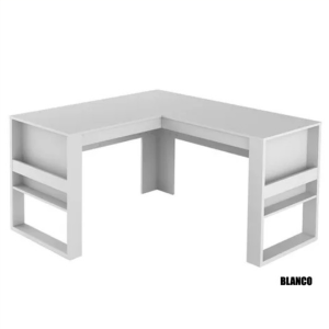 Escritorio Esquinero Moderno - 4145 - Blanco