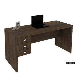 Escritorio 3 Cajones 4113 Rustico
