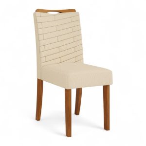 Silla Tapizada Julia Beige