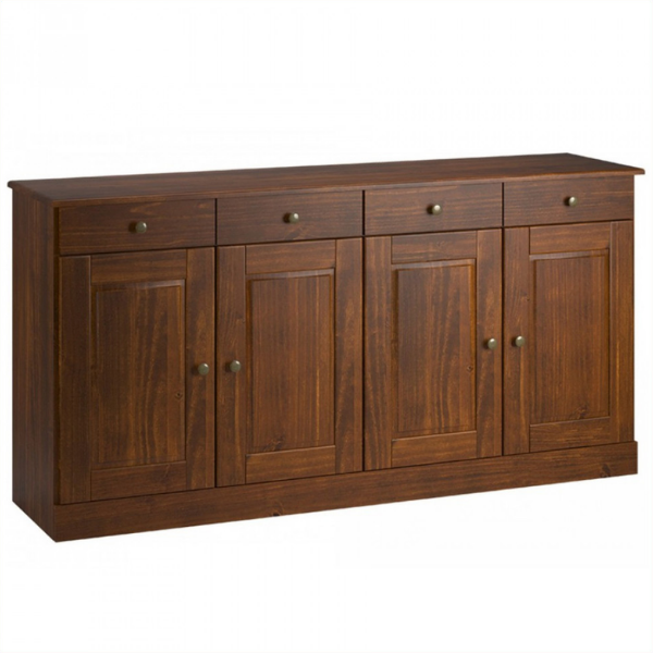 Aparador 4 Puertas Madera - Agata