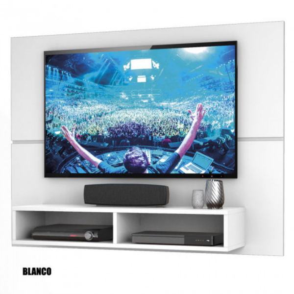 Panel TV Hasta 49' con Repisa - New Slim