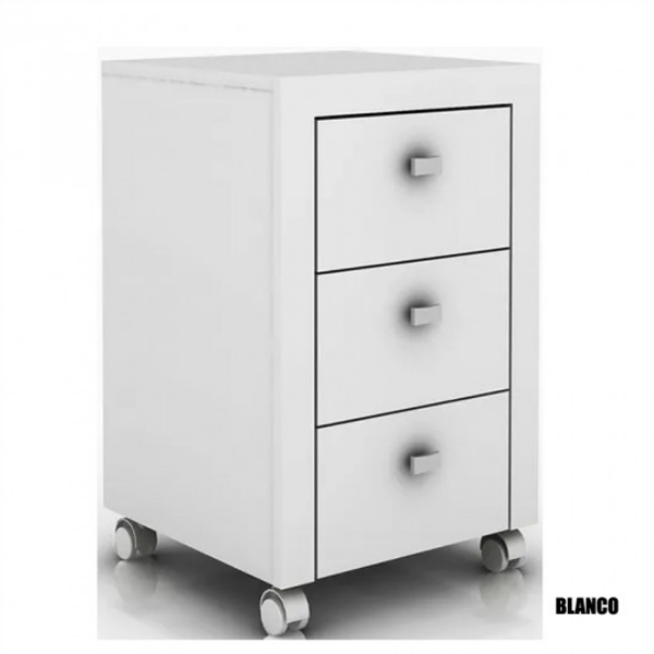 Cajonera Auxiliar 3 Cajones - 4108 - Imagen 2