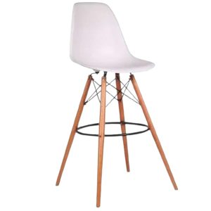 Butaca Alta Eames Blanco