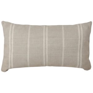 Almohadón Artesanal Tajy 30x50 cm Pilar - Beige/Crudo