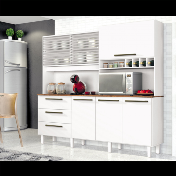 Kit de cocina Mega Blanco Natural - Imagen 2