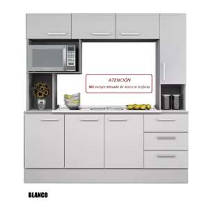 Cocina Compacta Rafaela CC55 Blanco
