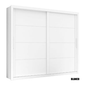 Placard 2 Puertas Corredizas - Imperador Plus - Blanco