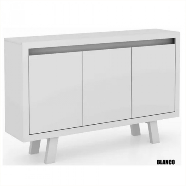 Armario Aparador 3 Puertas - 4120 Blanco
