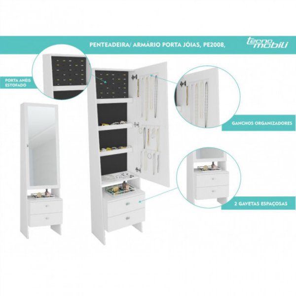 Espejo de Pie Joyero - 2008 - Imagen 2