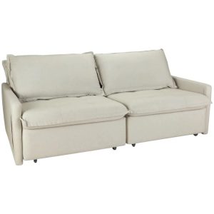 Sofa Cama Oliver 3 Cuerpos Beige