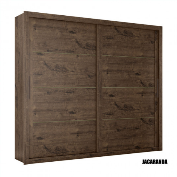 Placard 2 Puertas Corredizas - Imperador Plus - Jacaranda