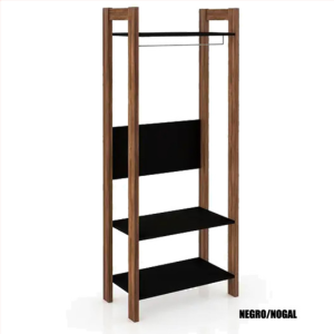 Repisa Abierta Cajones – Negro Nogal AZ1029