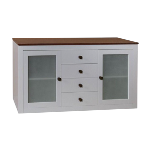 Aparador Bargueño Blanco/Miel BO1015