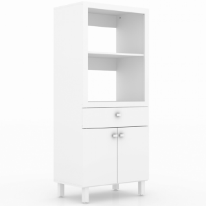 Multiuso Para Micro con Puertas y Cajón - 3305