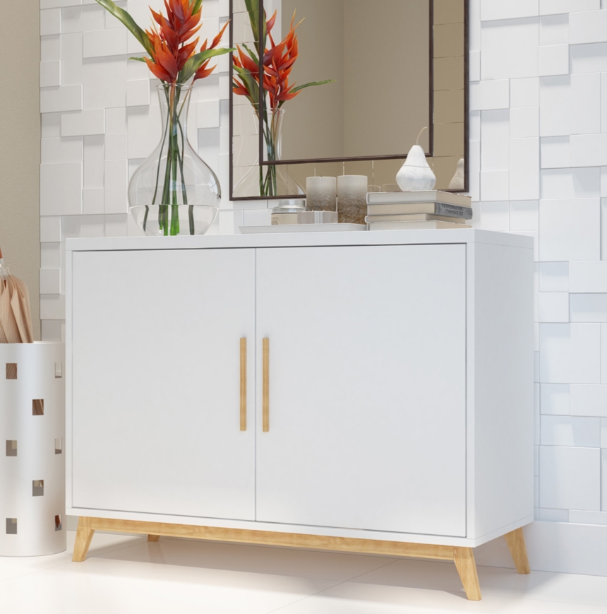 Aparador Multiuso H03 Blanco - Imagen 3