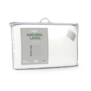 Almohada Natural Alto Premium Duoflex - Latex Ln1125 Premium Blanco