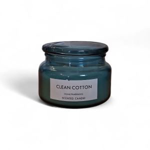 Vela En Frasco Con Tapa Cotton