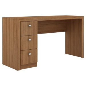 Escritorio 3 Cajones 4102 Amendoa