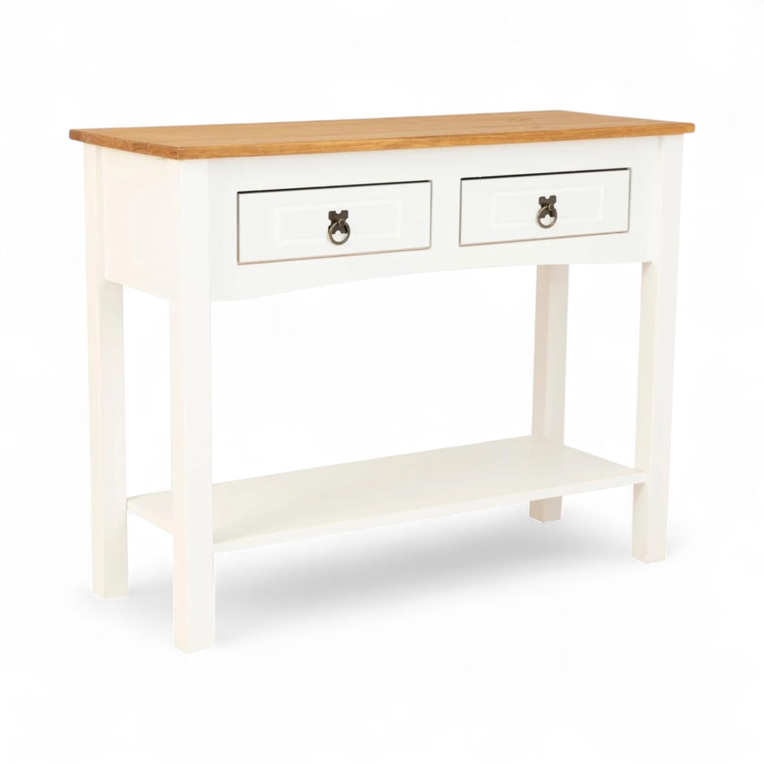 Aparador 2 Cajones Linea Mexicana MEX012 Blanco