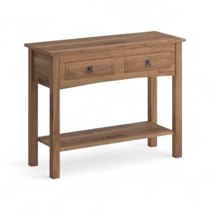 Aparador 2 Cajones Linea Mexicana MEX012 Nogal