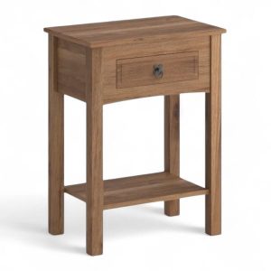 Mesa De Luz 1 Cajon Linea Mexicana - MEX035 nogal