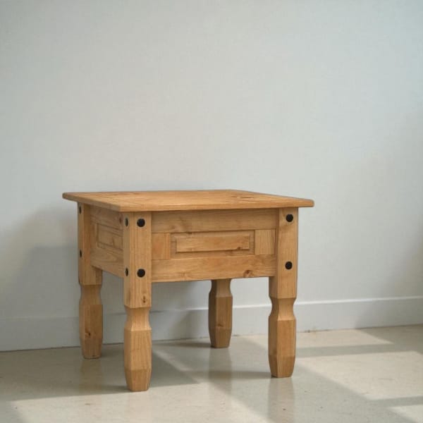 Mesa Lateral Línea Mexicana - MEX041 natural - Imagen 2