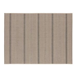 Alfombra Eco-Nature Riscas 2.00x2.50 Beige Chumbo 422282