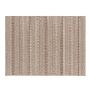Alfombra Eco-Nature Riscas 2.00x2.50 Beige Marron 433065