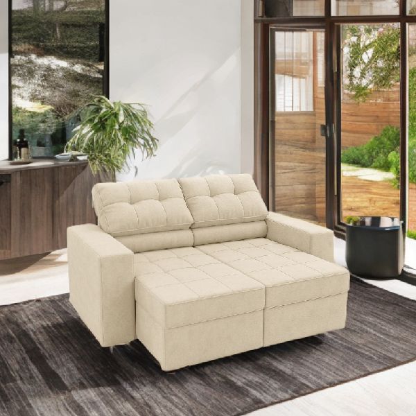 Sofa Reclinable Lanus 206 Beige - Imagen 2