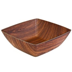 Ensaladera Cuadrada Manhogany