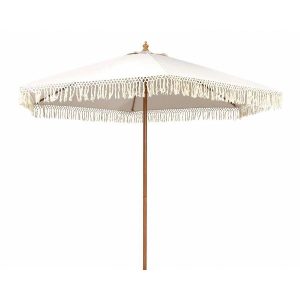 Sombrilla Con Flecos 2.7m